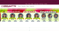 Desktop Screenshot of christacademy.in